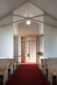 Our Lady Queen of Peace Chapel, St. Edward's University Austin renovation